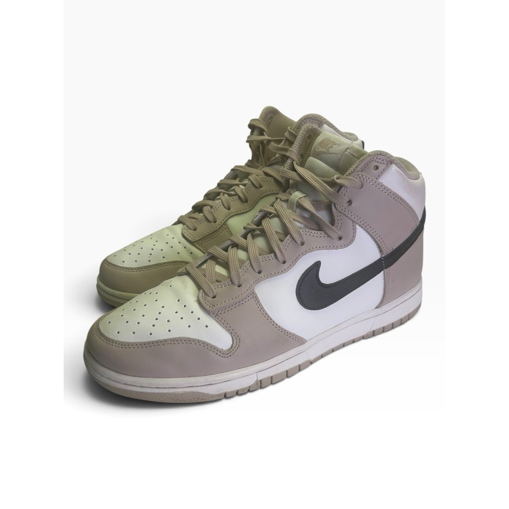 Nike Dunk High Fossil Stone Men's 8.5 / Women's 10 Sail Black Tan DD1869-200